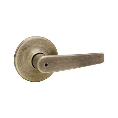 Kwikset Kwikset 93003-035 Delta Privacy Door Locks; Antique Brass 300DL-5V1